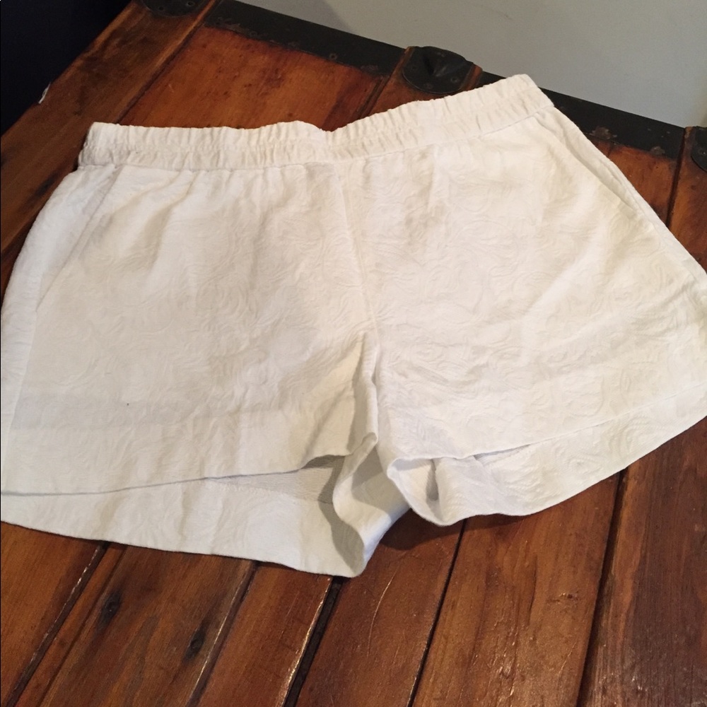 J Crew white shorts