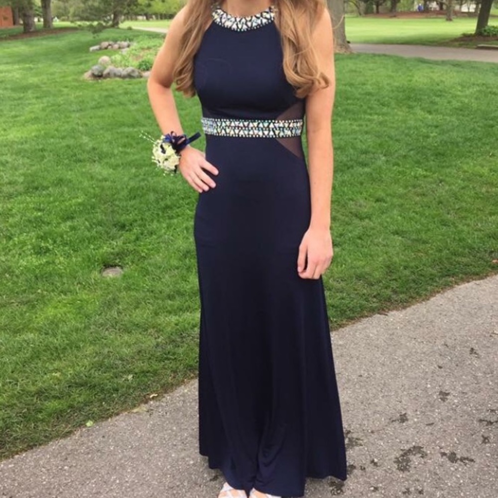 Prom dress-navy