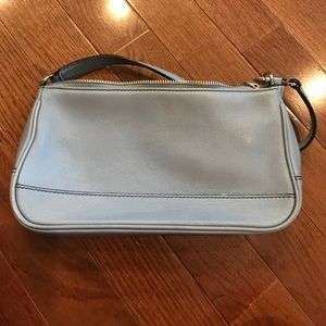Blue coach bag. Awesome condition barely used