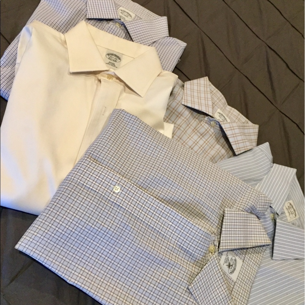 Brooks Brothers Slim Fit, Non Iron Shirts