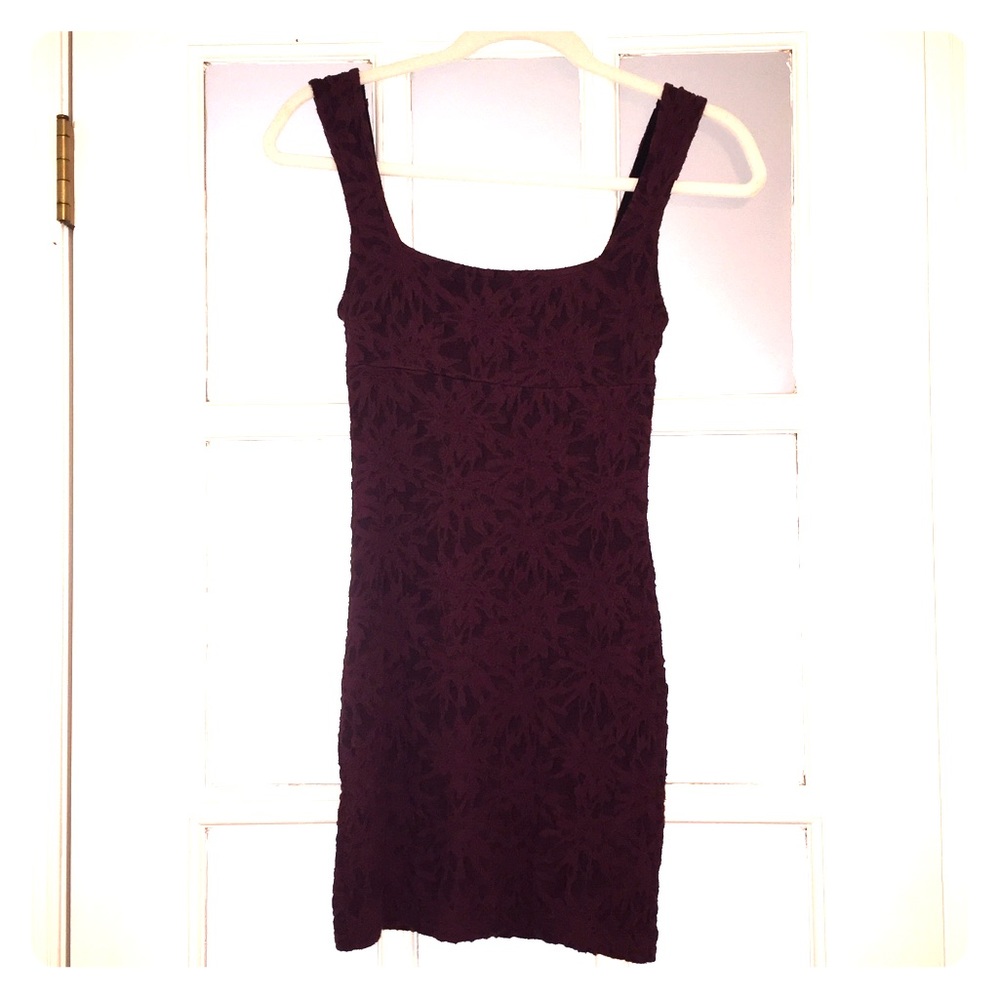 Free People Plum Mini Dress