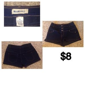 High Waisted Jean Shorts