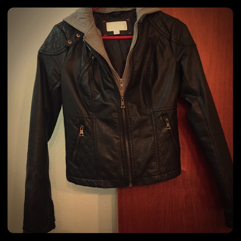 Pleather jacket