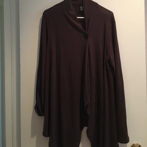 Bobeau brown light sweater
