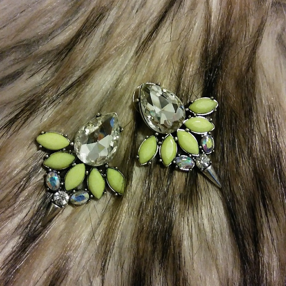 **Statment stingray earring **