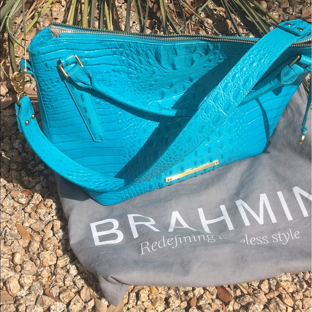 RARE BRAHMIN PURSE IN RARE COLOR AND RARE STYLE!
