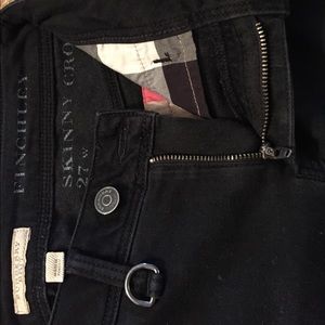 Burberry Brit Finchley black skinny jeans 27