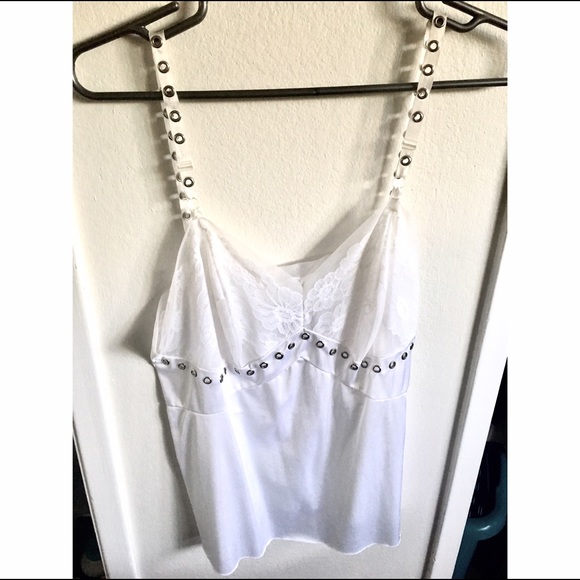 ❌SOLD❌LF Furst of a Kind Vintage Lace Slip Tank - Picture 3 of 5