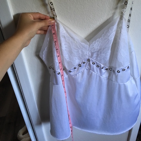 ❌SOLD❌LF Furst of a Kind Vintage Lace Slip Tank - Picture 5 of 5