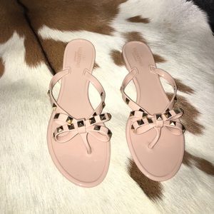 Price Negotiable:Valentino Jelly Thong Sandals