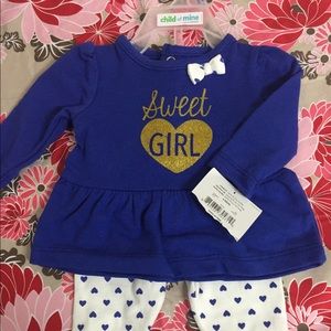 Infant girls 2pc outfit