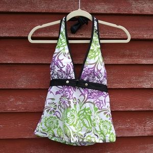 NWOT swim tankini top