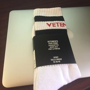 Vetements Sexual Fantasies Socks