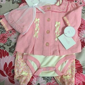 Infant girls 4pc outfit