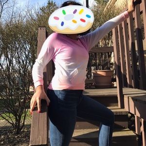 Aero Live Love Dream Ombré Long Sleeve Size XS