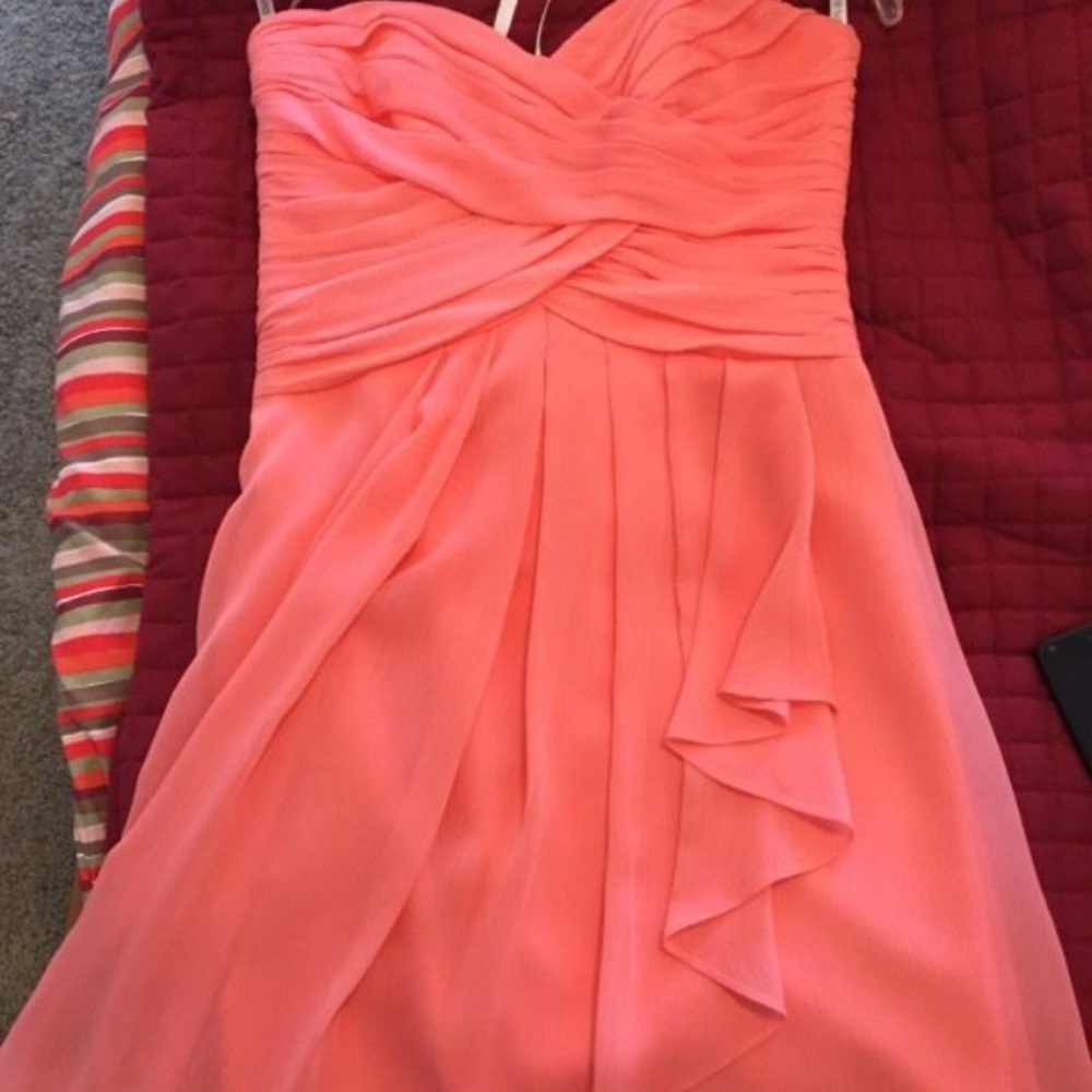 Coral dress
