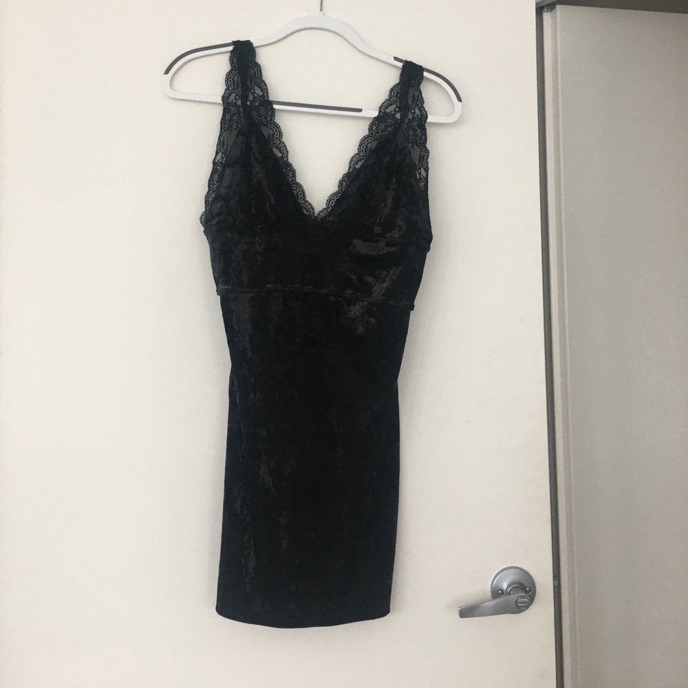 Free people velvet dress