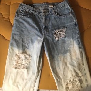 Vintage Levi distressed jeans