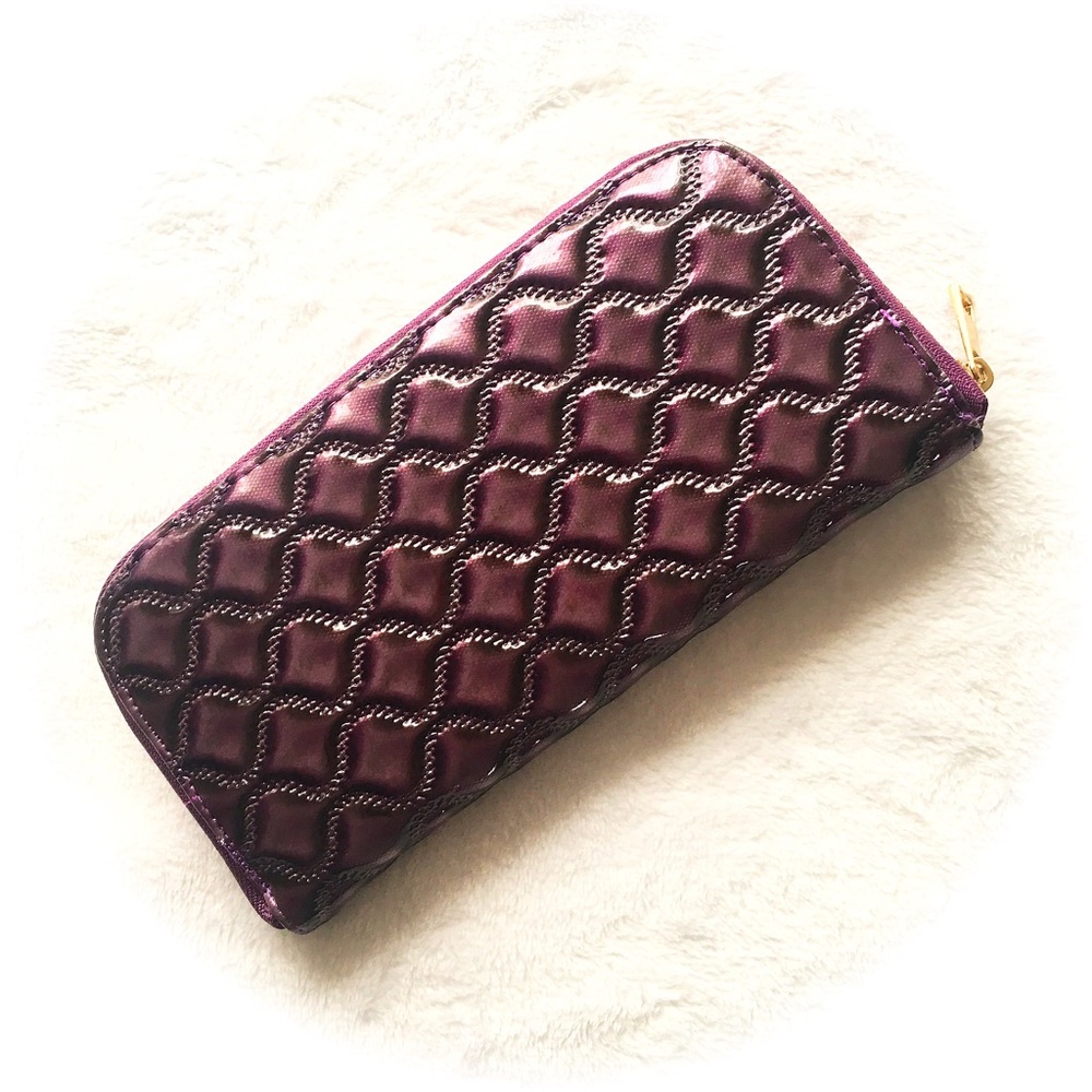 Gorgeous lil Plum Crazy Purple Wallet