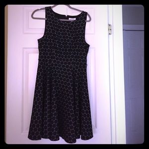 Black Polk a dot dress