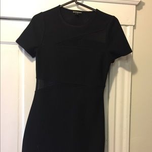 Short black dress from express!