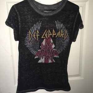 Brand New Def Leppard Top Size Small