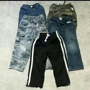 Lot Bundle of Boys 4T Pants 13 Pairs!!