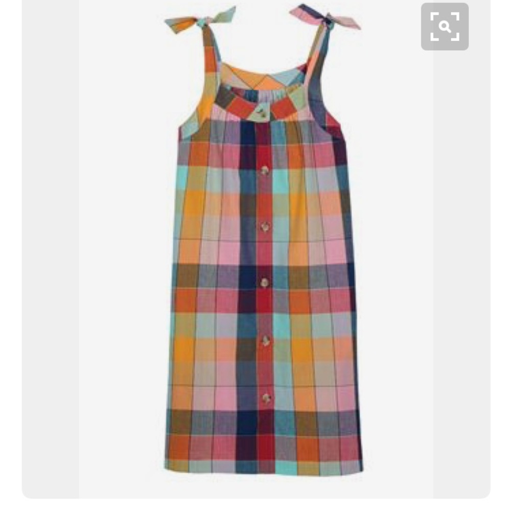 Madras by APC  Plaid Shirtdress