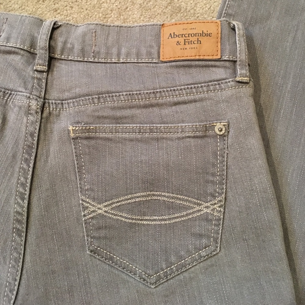 Abercrombie & Fitch gray jeans size 26