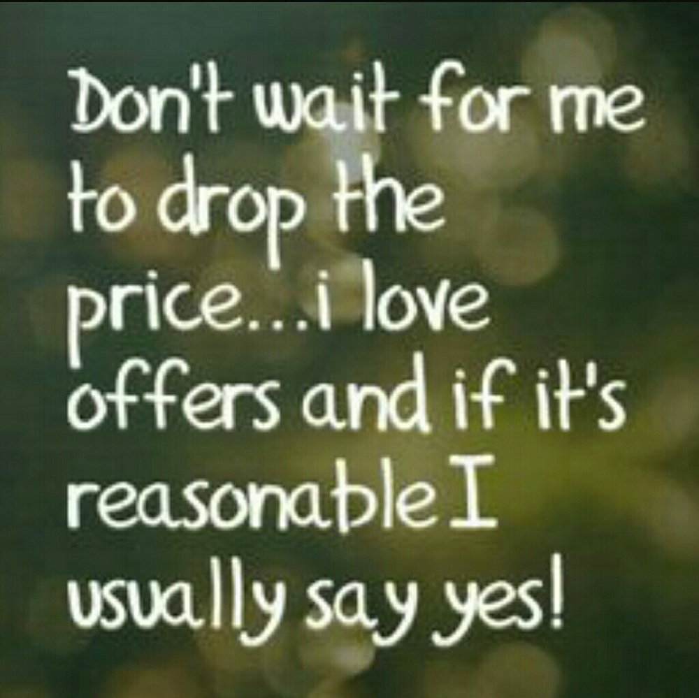 Reasonable Offers