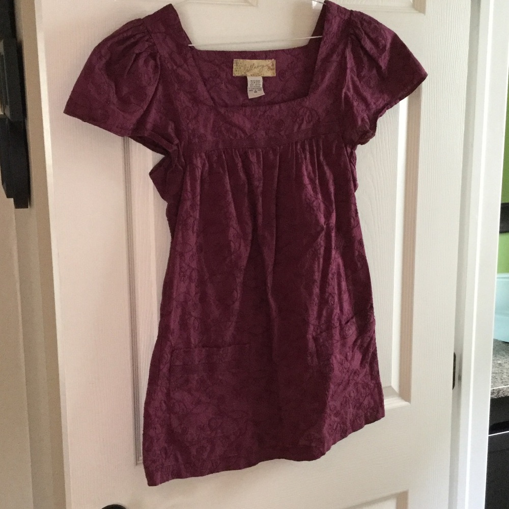 Bossy short sleeve tunic with pockets