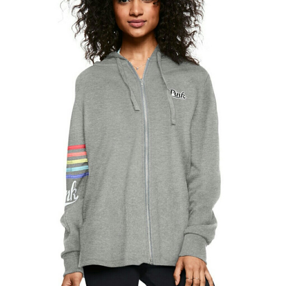 Vs pink slouchey hoodie