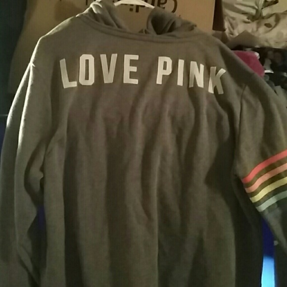 Vs pink slouchey hoodie - Picture 5 of 7