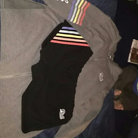 Vs pink slouchey hoodie - Picture 6 of 7