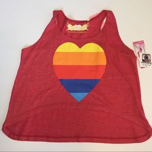 So Nikki nwt heart tank