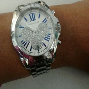Silver MK Watch
