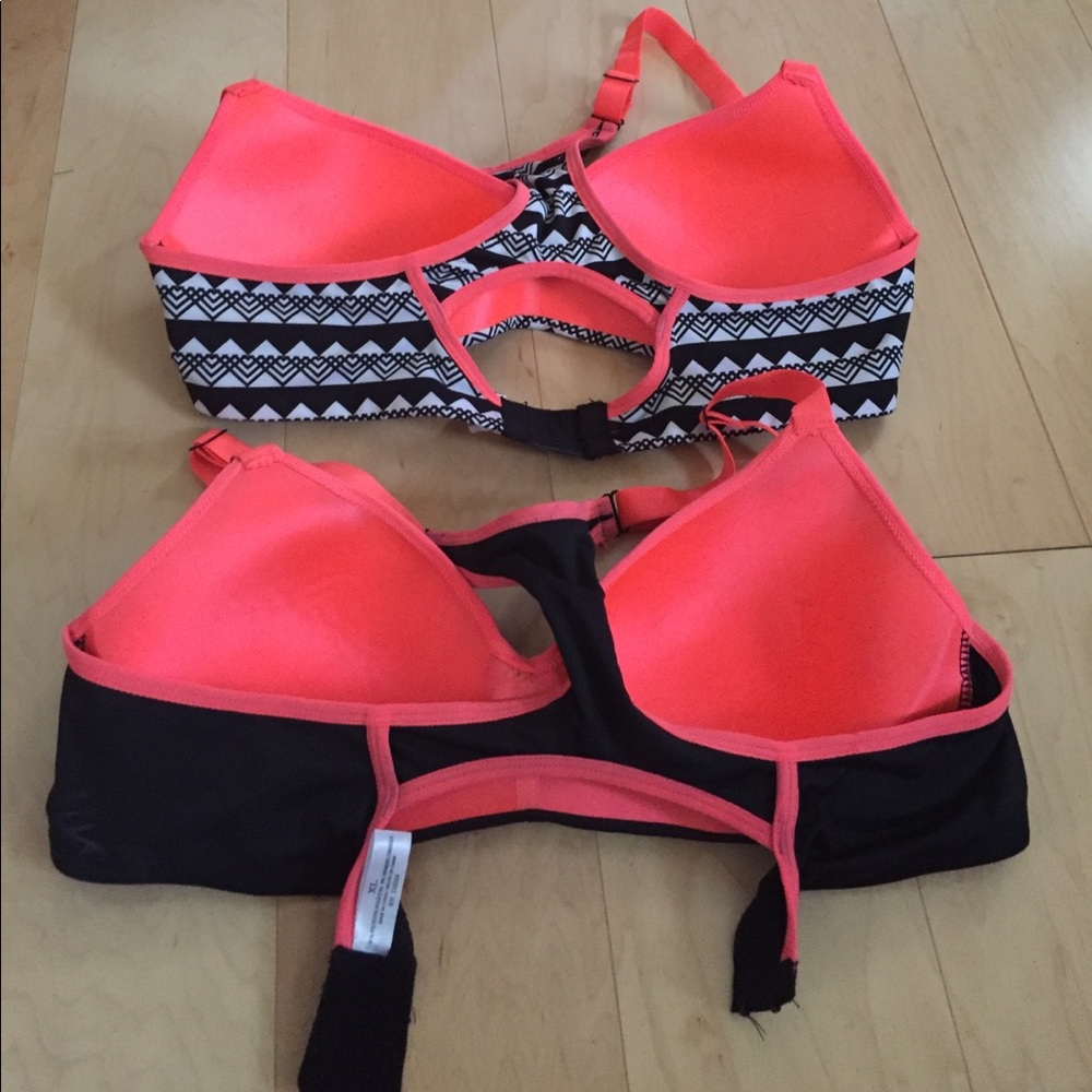 🌸SOLD🌸 NOT FOR SALE 2 sports bras. NWOT. XL - Picture 2 of 2