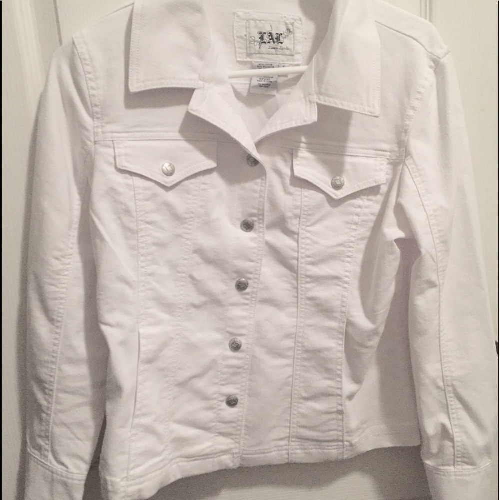 White Jean Jacket