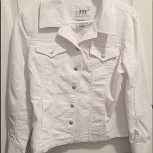White Jean Jacket