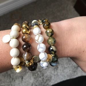 Lot of bead bracelets