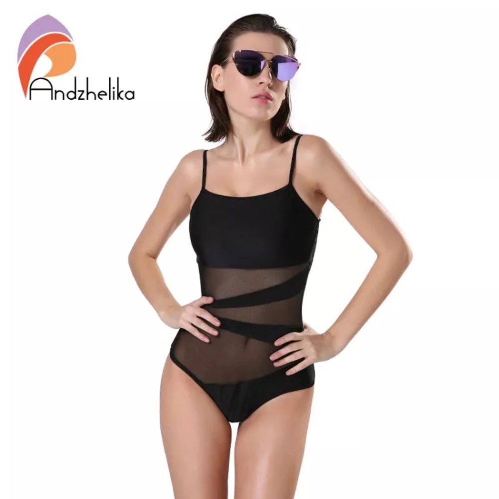 Black transparent swim suit! (Fits small too)