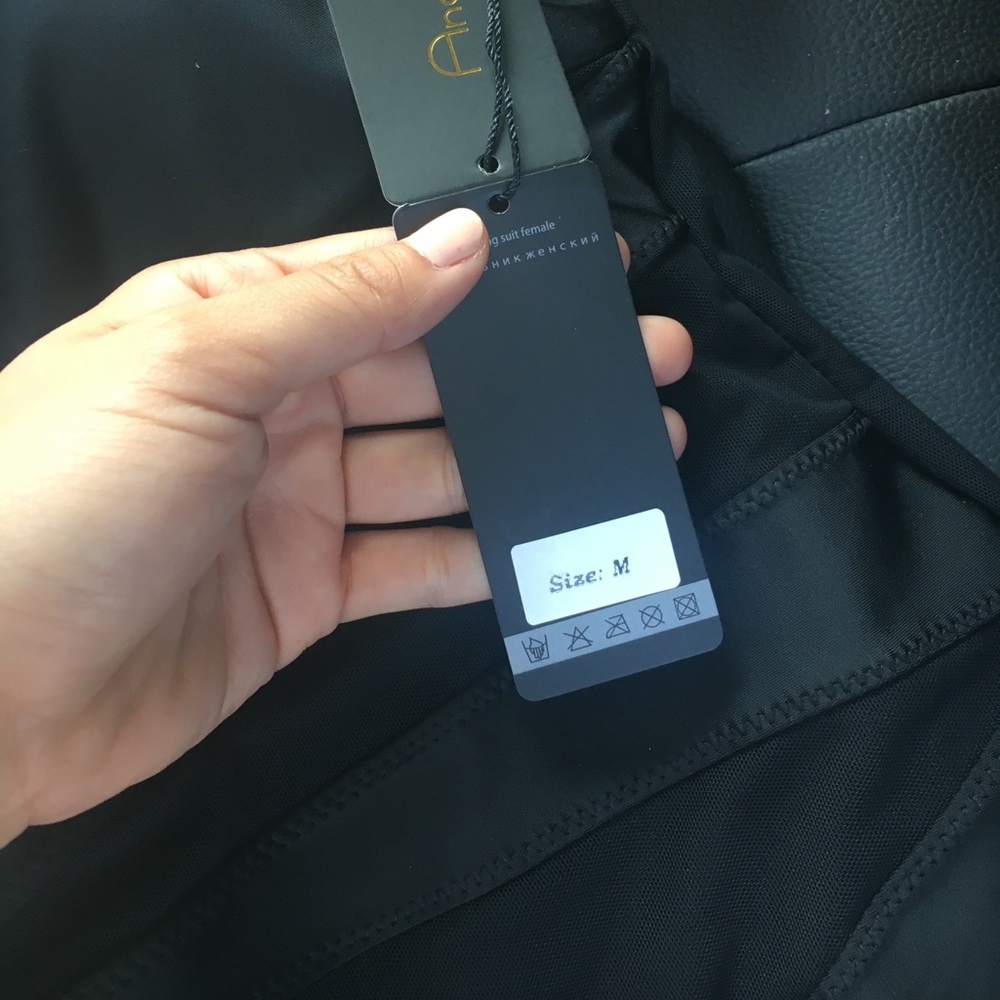 Black transparent swim suit! (Fits small too) - Picture 5 of 8