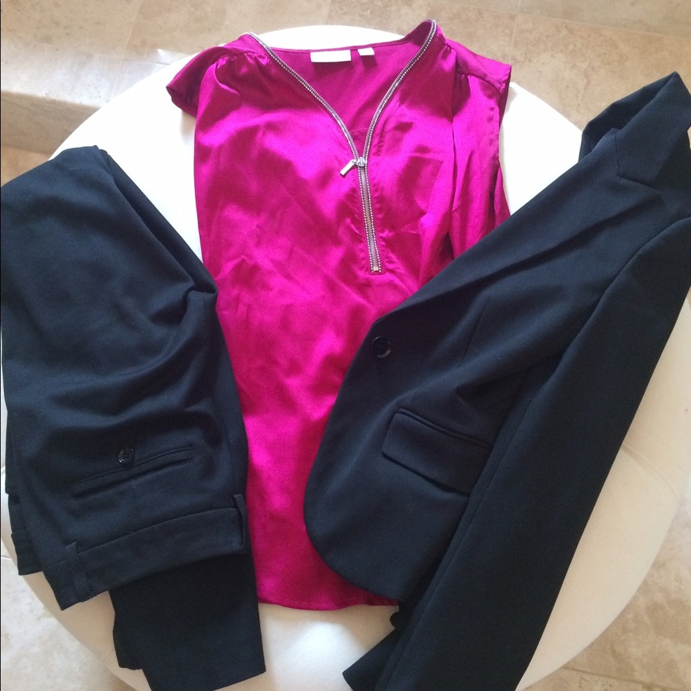 Bright Magenta top
