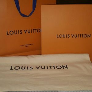 Authentic Louis Vuitton Shopping Bag, Large Box