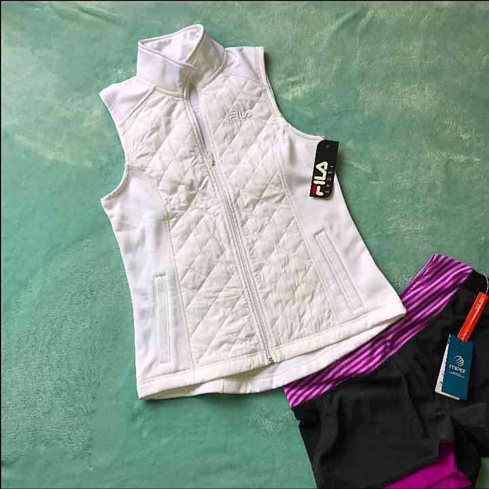 🌟NWT Fila Sport zip vest xs🌻