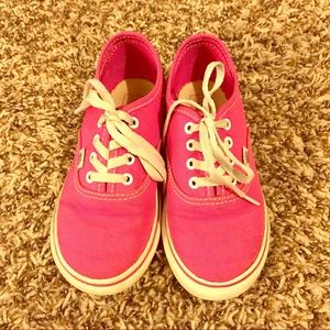 Hot Pink Vans