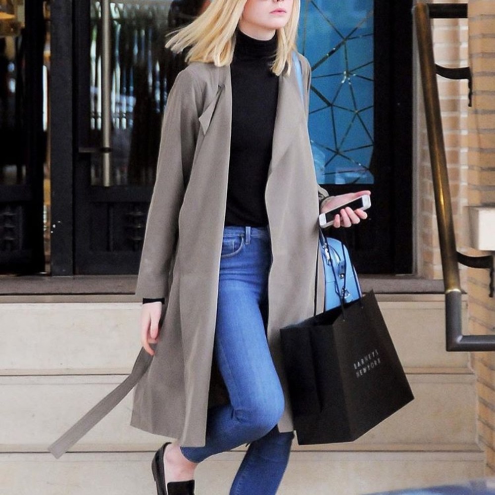 NWT American Apparel Dylan Trench