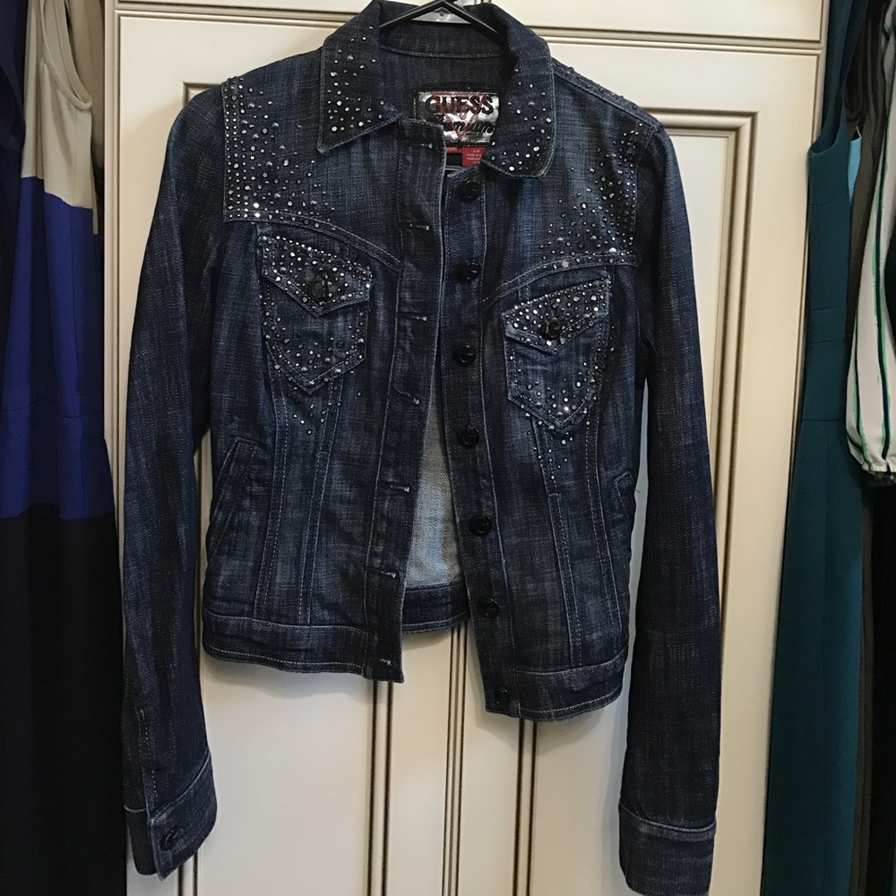 Guess Jean Jacket embellished
