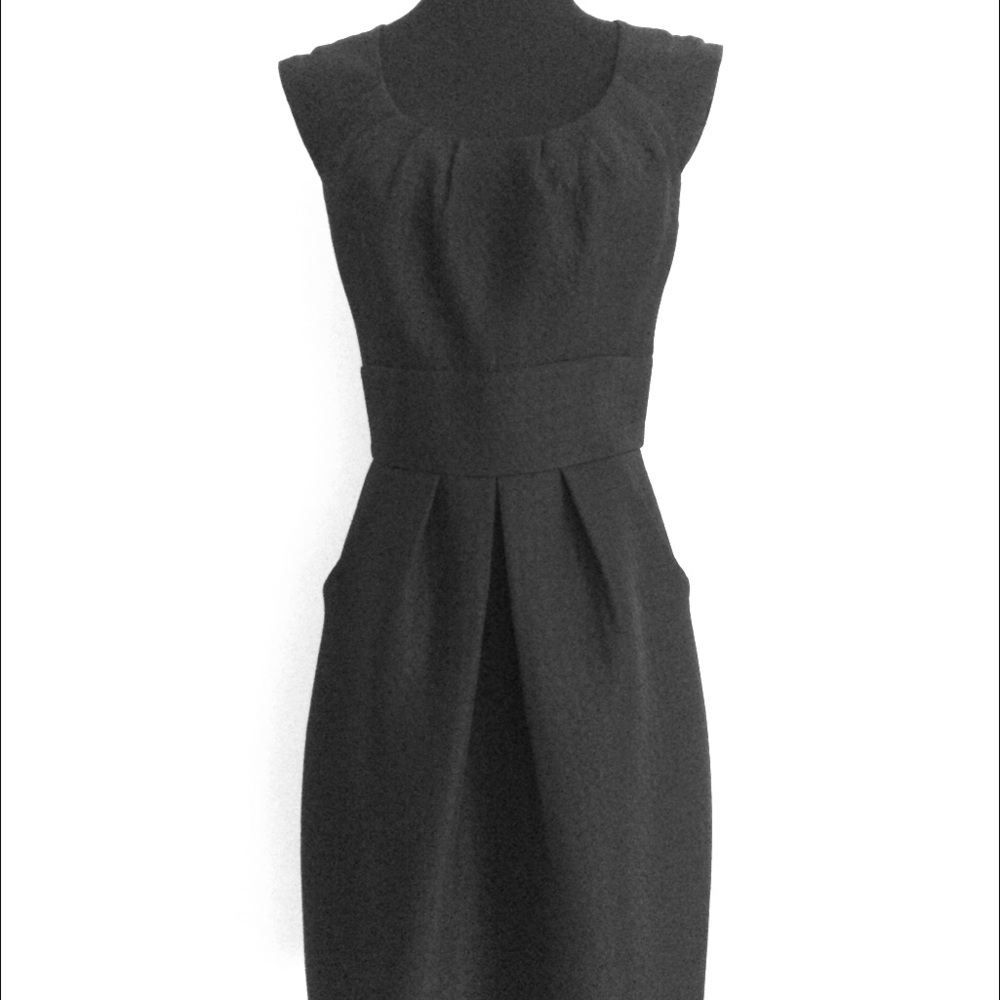 Max and Cleo Black Dress with Pockets