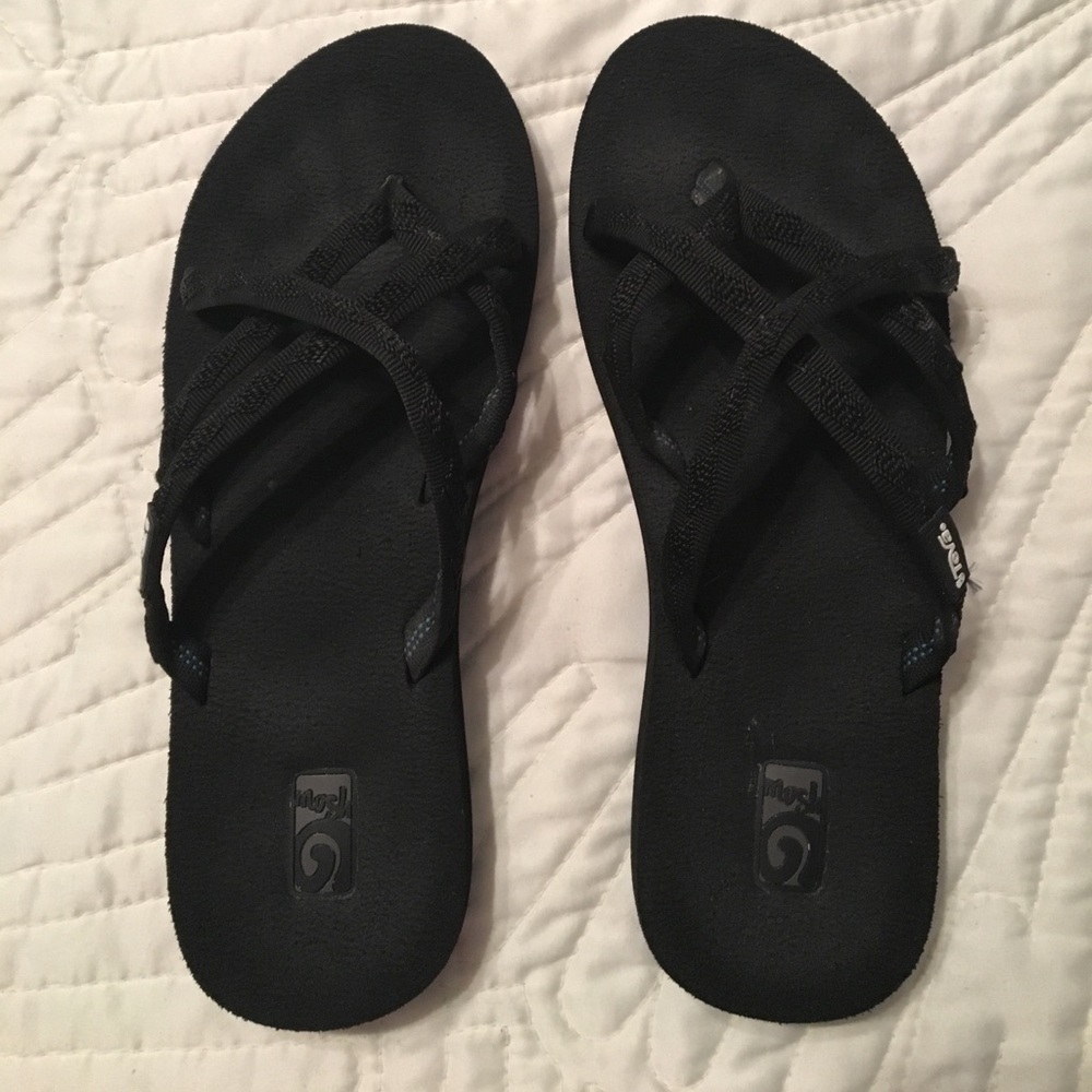 Teva black sandals